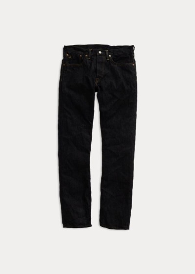 Men's Ralph Lauren Slim-Fit Once-Washed Jeans | 485609ABC